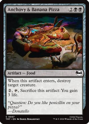 Anchovy & Banana Pizza [Teenage Mutant Ninja Turtles] Foil