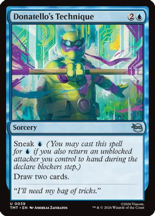 Donatello's Technique [Teenage Mutant Ninja Turtles] Foil
