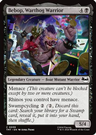 Bebop, Warthog Warrior [Teenage Mutant Ninja Turtles] Foil