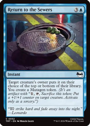 Return to the Sewers [Teenage Mutant Ninja Turtles] Foil