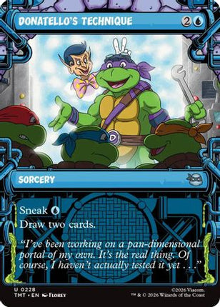 Donatello's Technique (Showcase) [Teenage Mutant Ninja Turtles] Foil