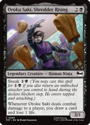 Oroku Saki, Shredder Rising [Teenage Mutant Ninja Turtles] Foil