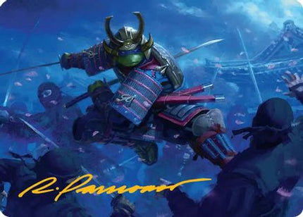 Leonardo, Sewer Samurai Art Card (1/54) [Art Series: Teenage Mutant Ninja Turtles]