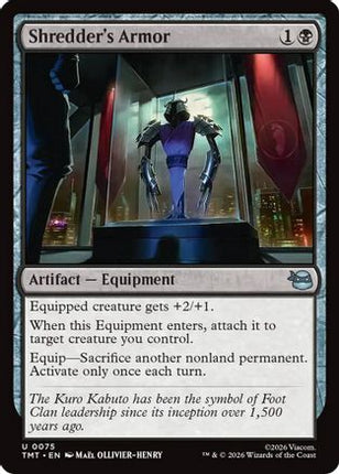 Shredder's Armor [Teenage Mutant Ninja Turtles] Foil