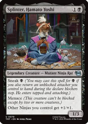 Splinter, Hamato Yoshi [Teenage Mutant Ninja Turtles] Foil