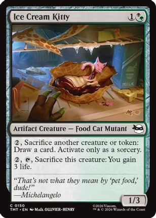Ice Cream Kitty [Teenage Mutant Ninja Turtles] Foil