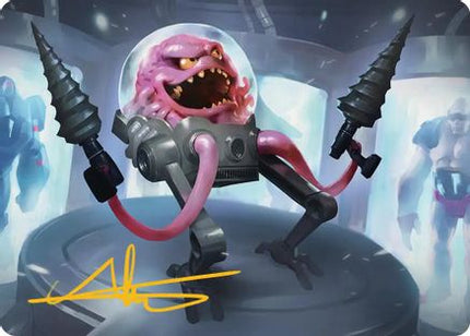 Krang, Master Mind Art Card (4/54) [Art Series: Teenage Mutant Ninja Turtles]