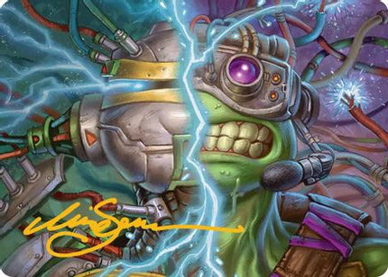 Mind Transfer Protocol Art Card [Art Series: Teenage Mutant Ninja Turtles]