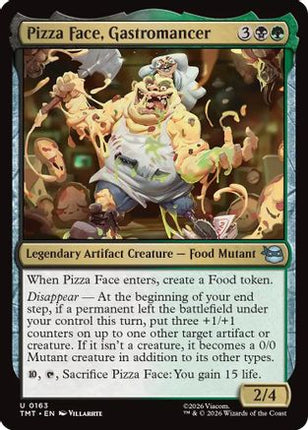 Pizza Face, Gastromancer [Teenage Mutant Ninja Turtles] Foil