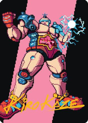 Krang, the All-Powerful Art Card (Gold-Stamped Signature) [Art Series: Teenage Mutant Ninja Turtles]