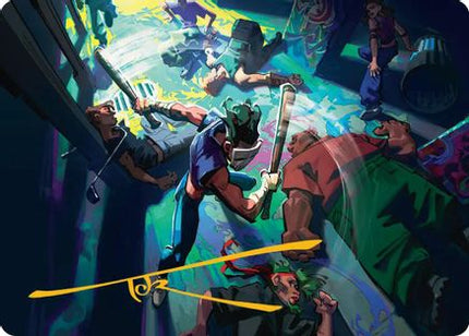 Pain 101 Art Card [Art Series: Teenage Mutant Ninja Turtles]