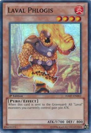 Laval Phlogis (Super Rare) [HA07-EN002] 1st Edition