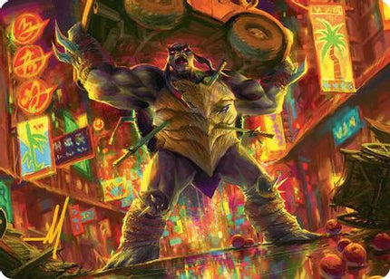 Slash, Reptile Rampager Art Card [Art Series: Teenage Mutant Ninja Turtles]