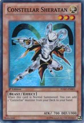Constellar Sheratan (Super Rare) [HA07-EN005] Unlimited