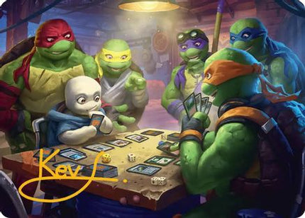 Lessons from Life Art Card [Art Series: Teenage Mutant Ninja Turtles]