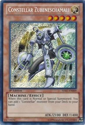 Constellar Zubeneschamali (Secret Rare) [HA07-EN009] 1st Edition