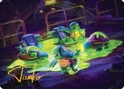 The Ooze Art Card [Art Series: Teenage Mutant Ninja Turtles]