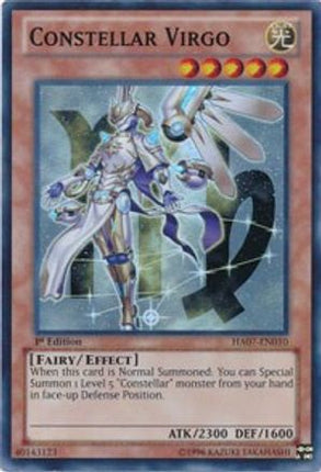 Constellar Virgo (Super Rare) [HA07-EN010] 1st Edition