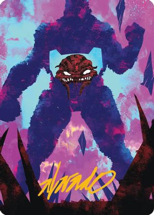Krang, Utrom Warlord Art Card [Art Series: Teenage Mutant Ninja Turtles]