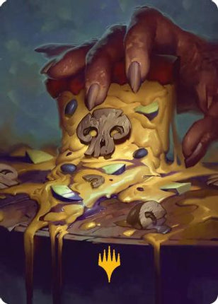 Swamp Art Card (Gold-Stamped) [Art Series: Teenage Mutant Ninja Turtles]