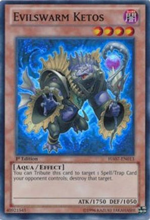 Evilswarm Ketos (Super Rare) [HA07-EN013] Unlimited