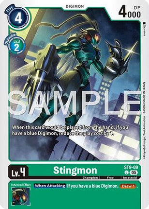 Stingmon (Foil Reprint) [ST9-09] [Advanced Booster Digimon Generation] Foil