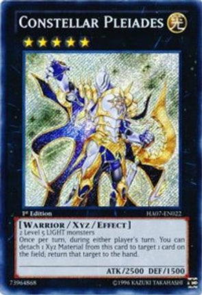Constellar Pleiades (Secret Rare) [HA07-EN022] Unlimited
