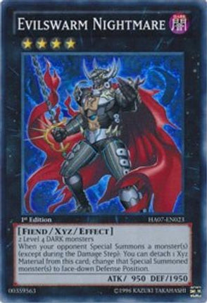 Evilswarm Nightmare (Super Rare) [HA07-EN023] Unlimited