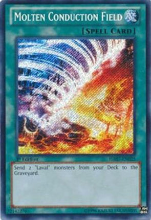 Molten Conduction Field (Secret Rare) [HA07-EN025] Unlimited