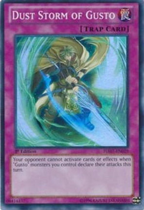 Dust Storm of Gusto (Super Rare) [HA07-EN029] Unlimited