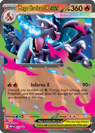 Mega Charizard X ex - 029 - 29/null [ME: Mega Evolution Promo] Holofoil
