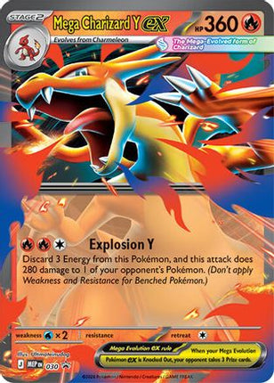 Mega Charizard Y ex - 030 - 30/null [ME: Mega Evolution Promo] Holofoil