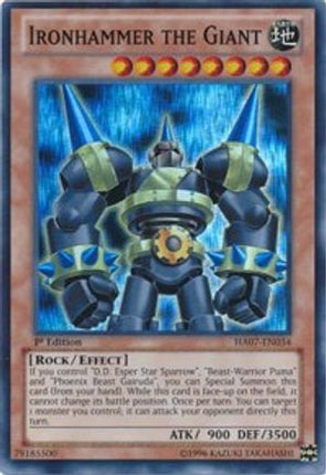 Ironhammer the Giant (Super Rare) [HA07-EN034] Unlimited