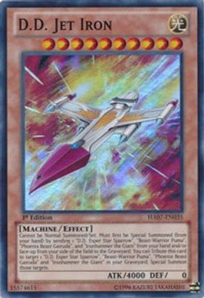 D.D. Jet Iron (Super Rare) [HA07-EN035] 1st Edition