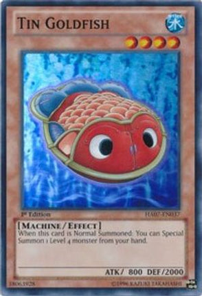 Tin Goldfish (Super Rare) [HA07-EN037] 1st Edition
