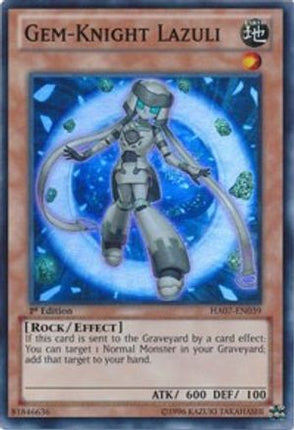 Gem-Knight Lazuli (Super Rare) [HA07-EN039] Unlimited
