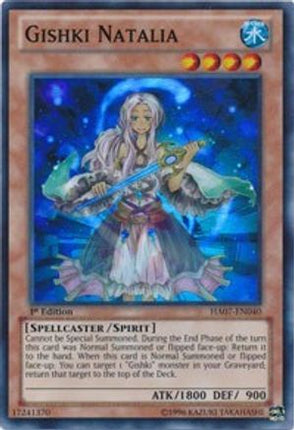 Gishki Natalia (Super Rare) [HA07-EN040] 1st Edition
