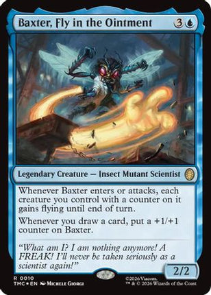 Baxter, Fly in the Ointment (Surge Foil) [Commander: Teenage Mutant Ninja Turtles] Foil