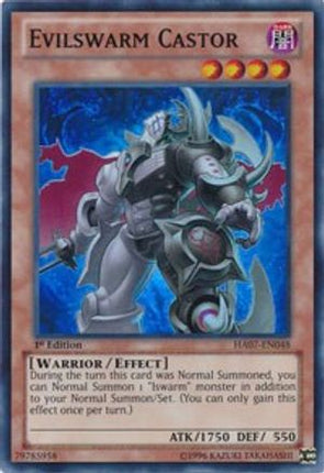 Evilswarm Castor (Super Rare) [HA07-EN048] Unlimited