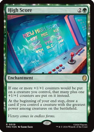 High Score (Surge Foil) [Commander: Teenage Mutant Ninja Turtles] Foil