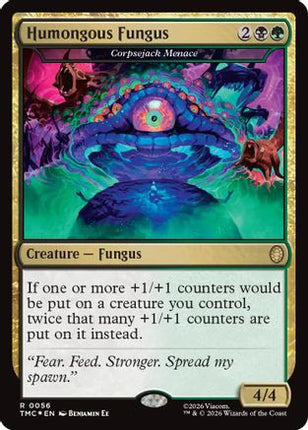 Humongous Fungus - Corpsejack Menace (Surge Foil) [Commander: Teenage Mutant Ninja Turtles] Foil