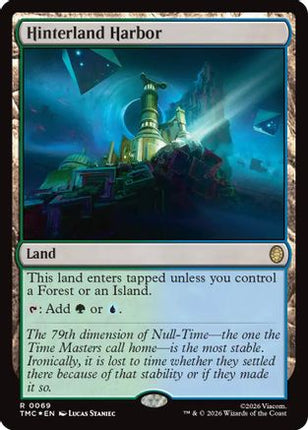 Hinterland Harbor (Surge Foil) [Commander: Teenage Mutant Ninja Turtles] Foil