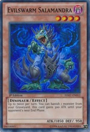Evilswarm Salamandra (Super Rare) [HA07-EN052] Unlimited