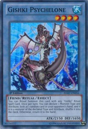 Gishki Psychelone (Super Rare) [HA07-EN056] Unlimited