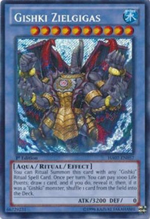 Gishki Zielgigas (Secret Rare) [HA07-EN057] 1st Edition
