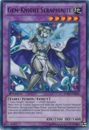 Gem-Knight Seraphinite (Super Rare) [HA07-EN058] Unlimited
