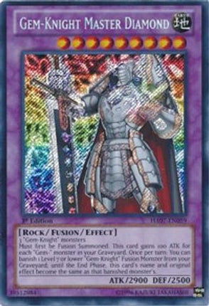 Gem-Knight Master Diamond (Secret Rare) [HA07-EN059] Unlimited