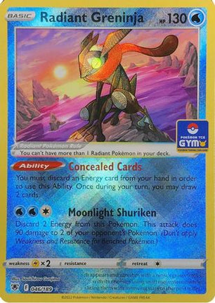 Radiant Greninja - 46/null [League & Championship Cards] Holofoil