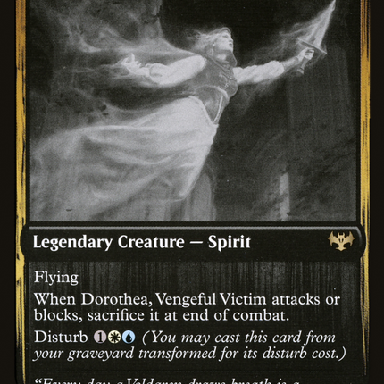 Dorothea, Vengeful Victim // Dorothea's Retribution [Innistrad: Double Feature]