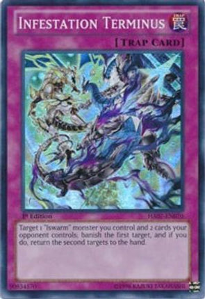 Infestation Terminus (Super Rare) [HA07-EN070] 1st Edition